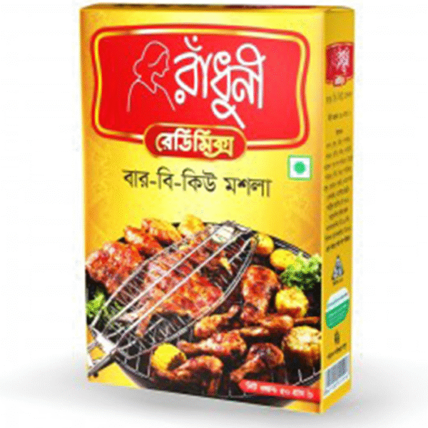 রাঁধুনি বার-বি-কিউ মশলা (Radhuni Bar-B-Q Masala - BBQ / রেডিমিক্স)