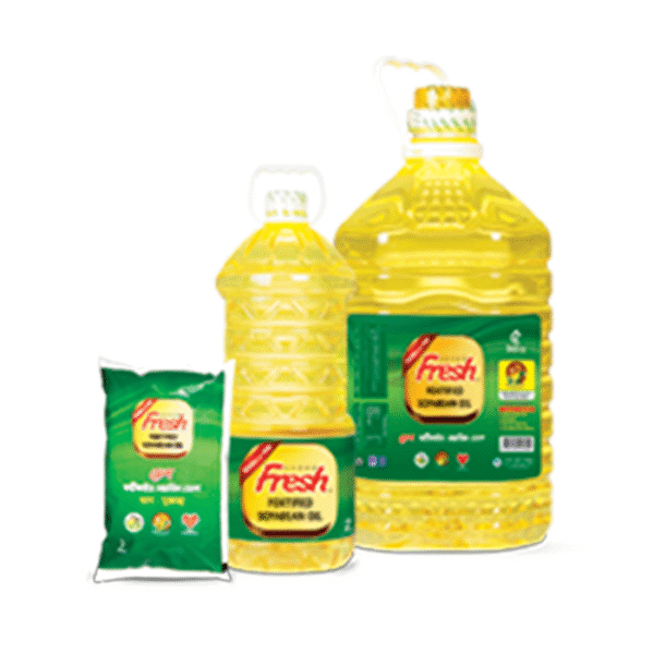 ফ্রেশ সয়াবিন তেল (Fresh Fortified Soyabean Oil)