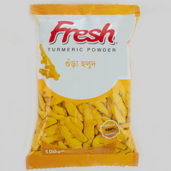 ফ্রেশ হলুদ গুড়া (Fresh Turmeric (Holud) Powder)