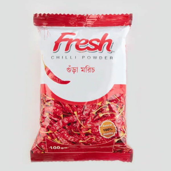 ফ্রেশ মরিচ গুড়া (Fresh Chilli (Morich) Powder)