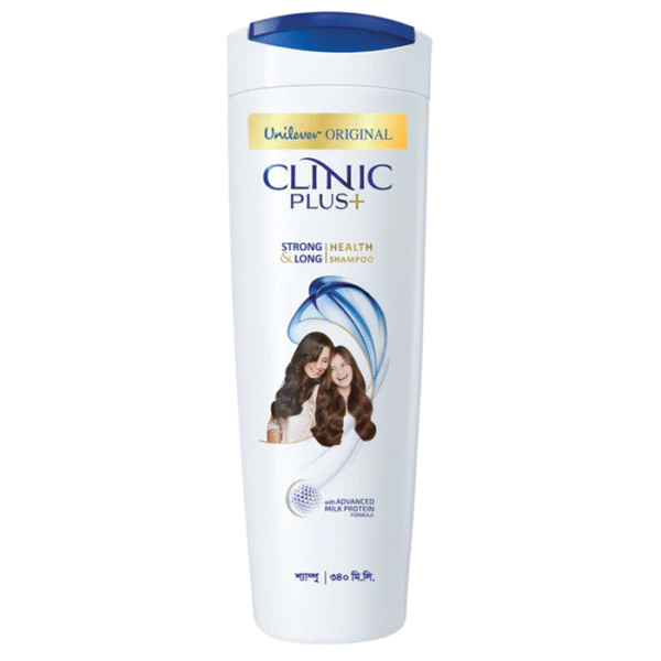 ক্লিনিক প্লাস শ্যাম্পু স্ট্রং অ্যান্ড লং 340ml (Clinic Plus Shampoo Strong and Long 340ml)
