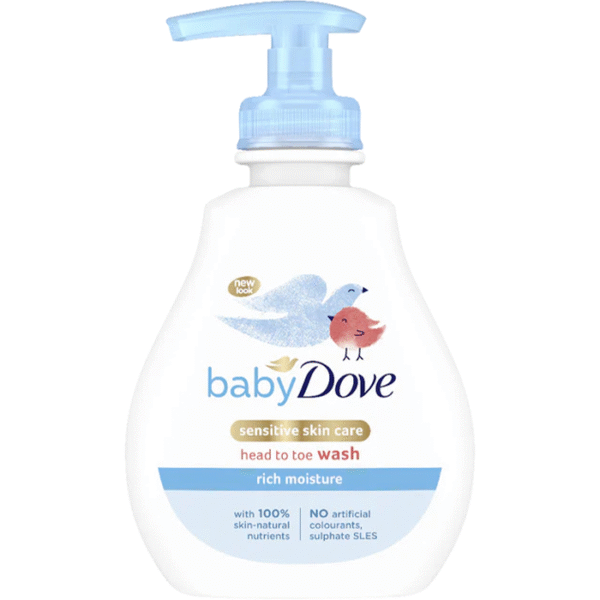 ডাভ বেবি হেড টু টো ওয়াশ রিচ ময়েশ্চার (Dove Baby Head to Toe Wash Rich Moisture)