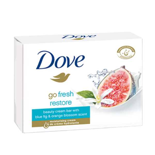 ডাভ রিস্টোরিং বিউটি ক্রিম বার (Dove Restoring Beauty Cream Bar Blue Fig and Orange Blassom) 90gm
