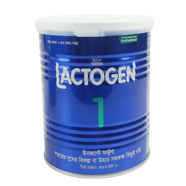 Nestlé Lactogen 1 Infant Formula TIN 400gm