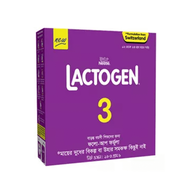 Nestle Lactogen 3 Follow up Formula BIB (12 Months+) 180 gm