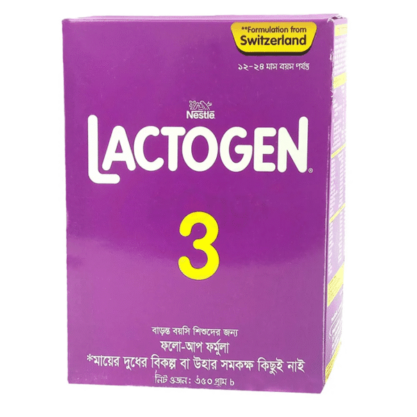 Nestlé Lactogen 3 Infant Formula Milk Powder BIB (12-24 Months)-350gm